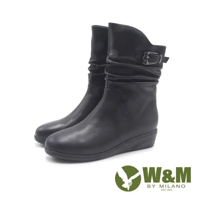 W&M 真皮彈性防滑休閒鞋 男鞋 - 橘棕(另有黑) 歷史價格詳細信息