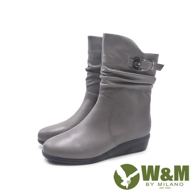 W&M 真皮彈性防滑休閒鞋 男鞋 - 橘棕(另有黑) 歷史價格詳細信息