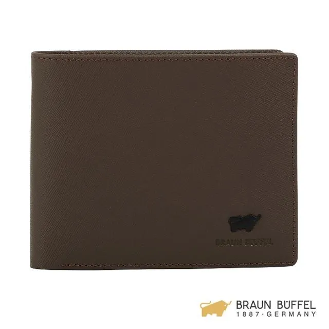 BRAUN BUFFEL IKON 艾康系列4卡零錢袋短夾 - 藍色 BF366-315-NY 歷史價格詳細信息
