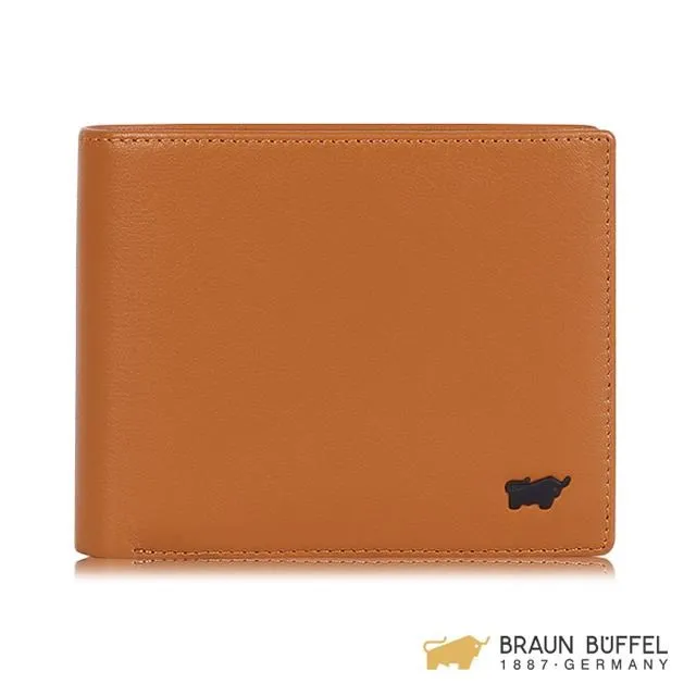 BRAUN BUFFEL GALLION 加利恩系列4卡零錢袋短夾 - 淺棕 BF394-315-CS 歷史價格詳細信息