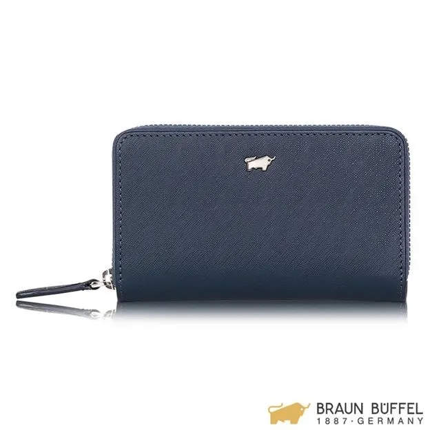 BRAUN BUFFEL HOMME-M系列拉鍊零錢包 -深藍 BF306-161-MAR 歷史價格詳細信息