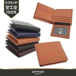韓國OMNIA Coin真皮男士短夾 NO.1083C 歷史價格詳細信息