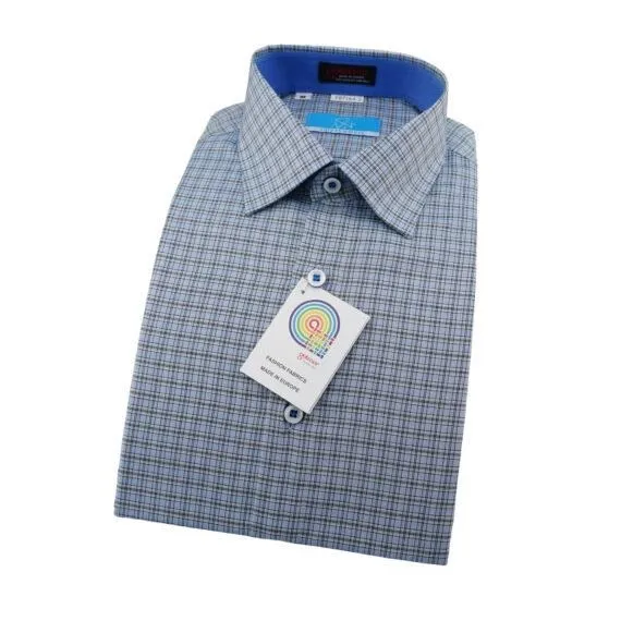 【襯衫工房】長袖襯衫-藍色細條紋 大碼45 歷史價格詳細信息