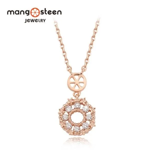 【Mango steen】時尚玫金S925純銀天然石水鑽款耳環-莓果粉/MJ0014S-ERGRLP 歷史價格詳細信息