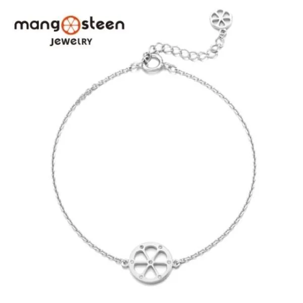 S925銀手鍊空託配件空託鑲嵌蜜蠟琥珀鏤空復古皮手鍊託銀託 12*16 歷史價格詳細信息