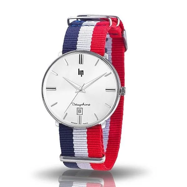 【lip】Dauphine時尚質感白面米蘭石英腕錶-亮銀款/671297 歷史價格詳細信息