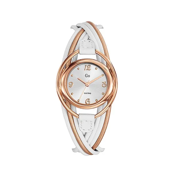 【Go Girl Only】波西米亞法國環繞真皮腕錶-極致黑/698527 歷史價格詳細信息