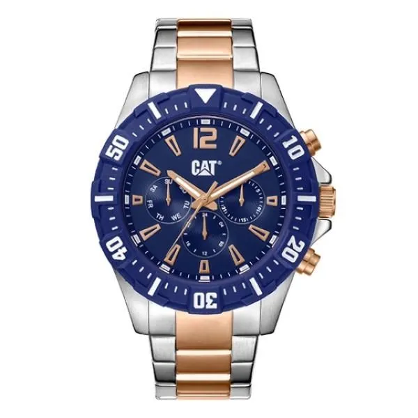 【CAT Watch】STEER時尚三眼鋼帶腕錶-霸氣黑/PX.169.12.137 歷史價格詳細信息