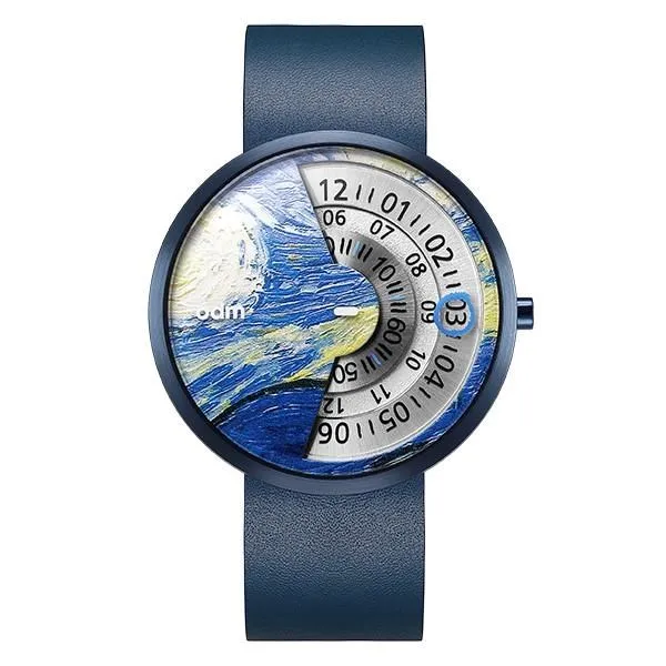 【odm】Palette調色盤設計腕錶-耀眼金/DD171-05 歷史價格詳細信息