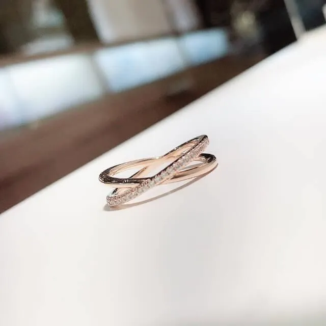 JUST BLOOM V字輕夏光澤 純銀戒指 歷史價格詳細信息