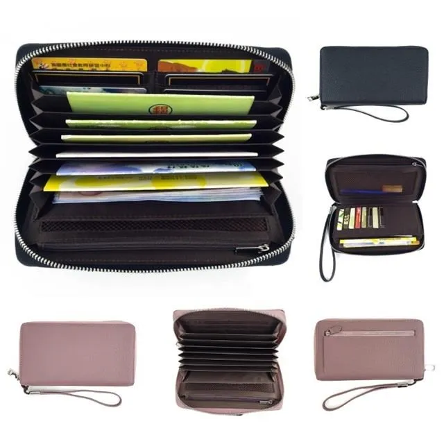 【玩皮工坊】頭層牛皮14卡位拉鍊長夾男夾LH833 歷史價格詳細信息