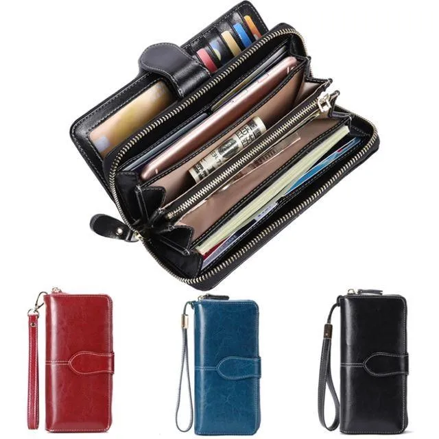 【玩皮工坊】真皮復古牛皮10卡位女士2WAY皮夾皮包長夾女夾LH676 歷史價格詳細信息