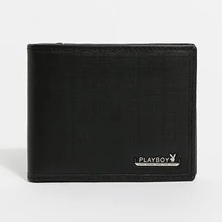 【PLAYBOY】短夾附零錢袋 Defense系列(黑色) 歷史價格詳細信息