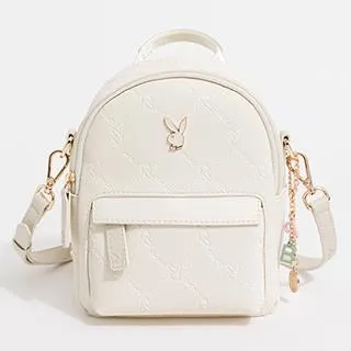 PLAYBOY - 後背包可斜背  Limelight系列 - 黑白色 歷史價格詳細信息