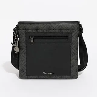 PLAYBOY - 小斜背包 Black Aurora系列 - 黑色 歷史價格詳細信息