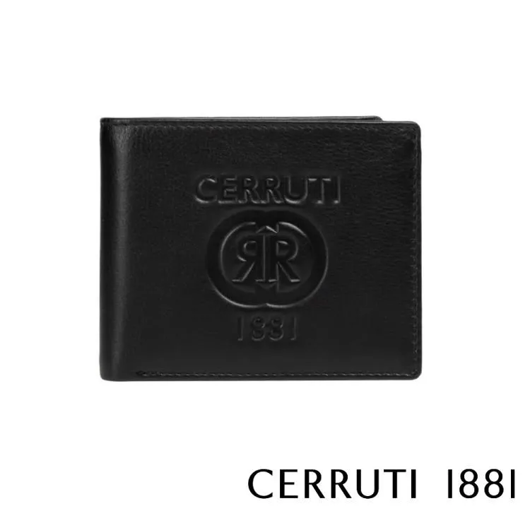 【Cerruti 1881】頂級義大利小牛皮6卡短夾 AM系列(黑色 CEPU05554M) 歷史價格詳細信息