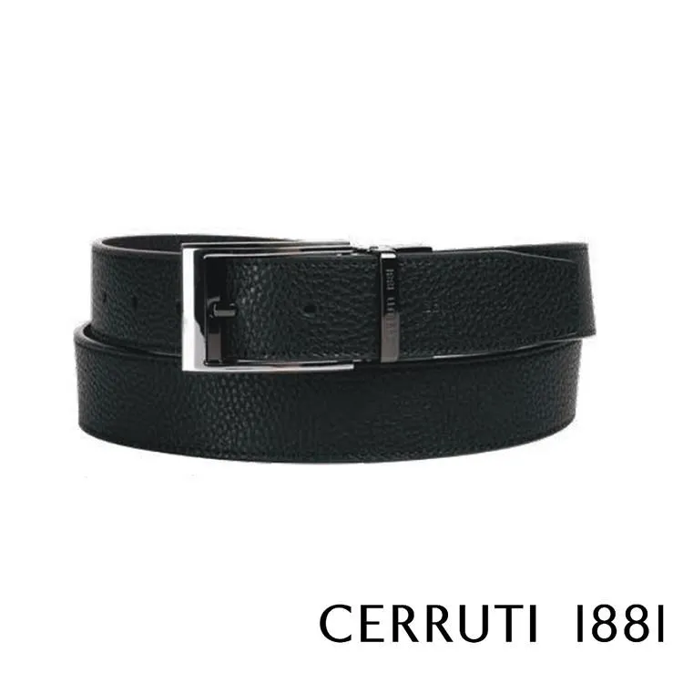 【Cerruti 1881】頂級義大利小牛皮皮帶(黑色 CECU06070M) 歷史價格詳細信息