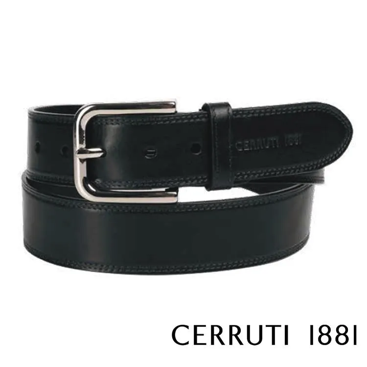 【Cerruti 1881】頂級義大利小牛皮皮帶(黑色 CECU06070M) 歷史價格詳細信息