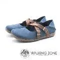 WALKING ZONE 兩穿可踩式懶人休閒鞋 男鞋-藍(另有咖啡) 歷史價格詳細信息