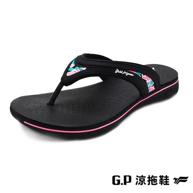 【G.P】輕柔軟舒適磁扣兩用涼拖鞋G1653W-黑桃色/杏色(SIZE:36-39 共二色) 歷史價格詳細信息