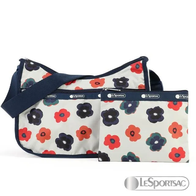 LeSportsac - Standard 側背水餃包/流浪包 (極簡黑) 7520P R086 歷史價格詳細信息