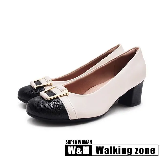 WALKING ZONE SUPER WOMAN Laura穩走中跟鞋 女鞋-黑白 價格比較,價格查詢,歷史價格詳細信息