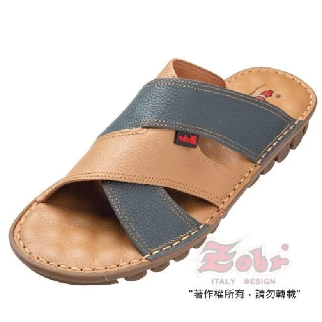 ZOBR路豹 男全真皮懶人休閒鞋 B283 歷史價格詳細信息