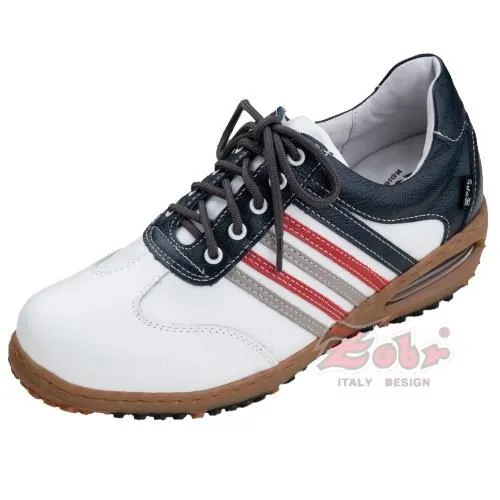 ZOBR路豹 紳士真皮雙彈力氣墊休閒鞋 BB588 歷史價格詳細信息