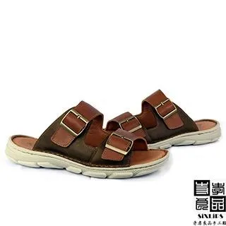 寺孝良品 真皮魔鬼氈涼鞋 灰 歷史價格詳細信息