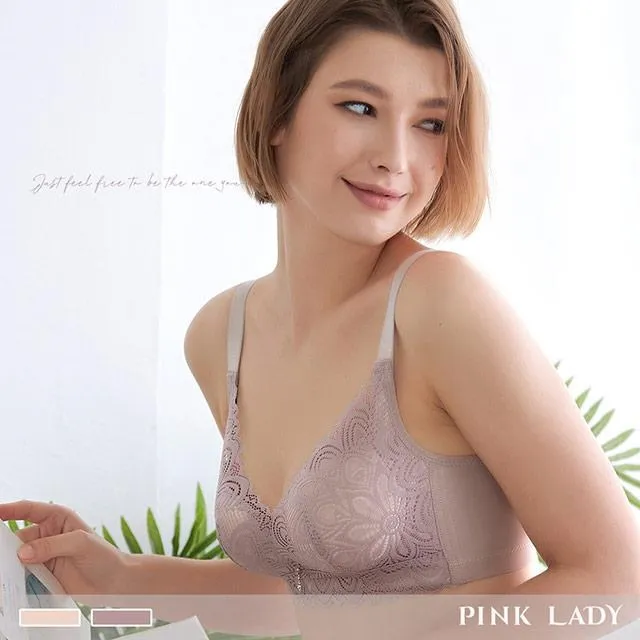【PINK LADY】無鋼圈 B罩杯 甜美稚嫩 無痕側背片 微加厚襯 單件內衣3866 歷史價格詳細信息