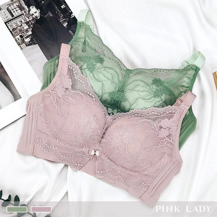 【PINK LADY】無鋼圈 CD罩杯 靜花夜語 無鋼圈均勻薄襯柔滑側背片 單件內衣2684 歷史價格詳細信息