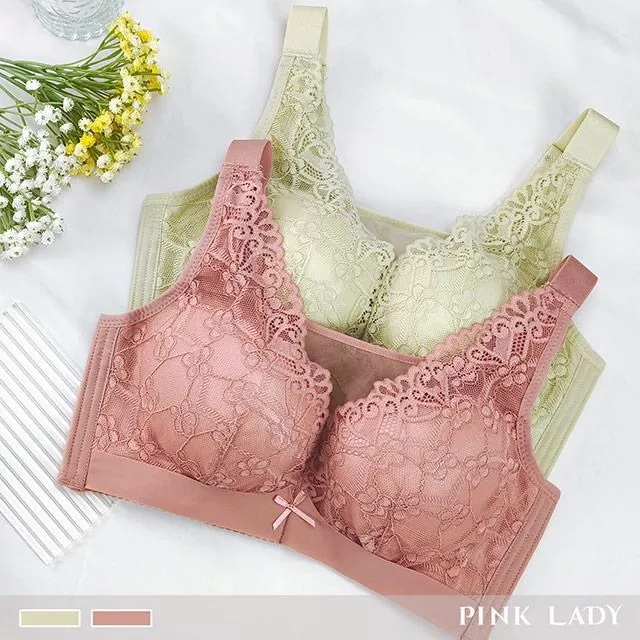 【PINK LADY】無鋼圈 CD罩杯 靜花夜語 無鋼圈均勻薄襯柔滑側背片 單件內衣2684 歷史價格詳細信息