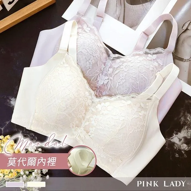 【PINK LADY】莫代爾無痕 CDE罩杯 晨光小徑 無鋼圈 單件內衣 5791 歷史價格詳細信息