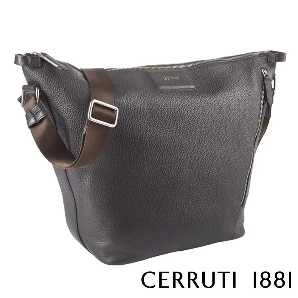 【Cerruti 1881】限量2折 頂級肩背包斜背包 全新專櫃展示品(黑色 6656N) 歷史價格詳細信息