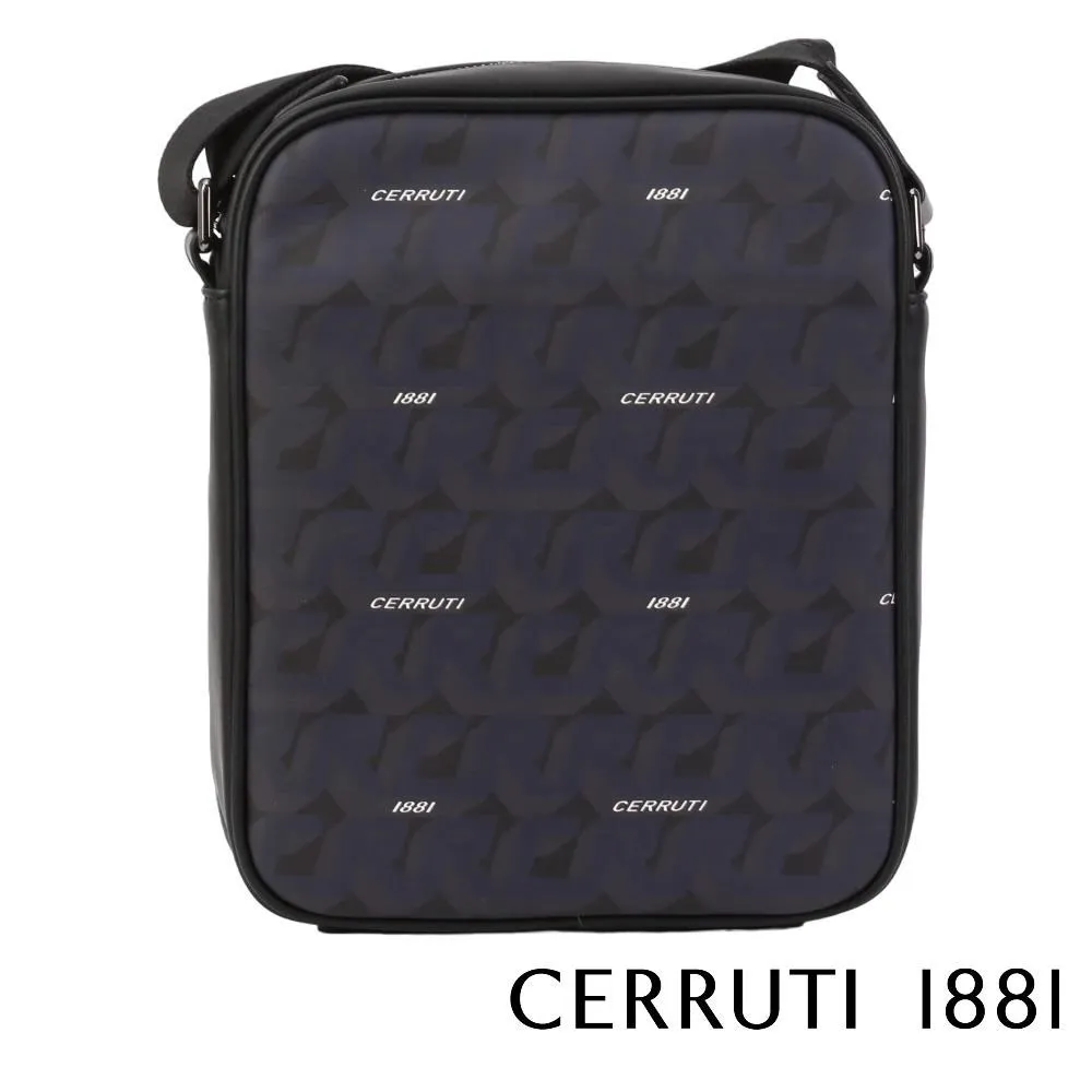 【Cerruti 1881】限量2折 義大利頂級肩背包 全新專櫃展示品(黑色6385N) 歷史價格詳細信息