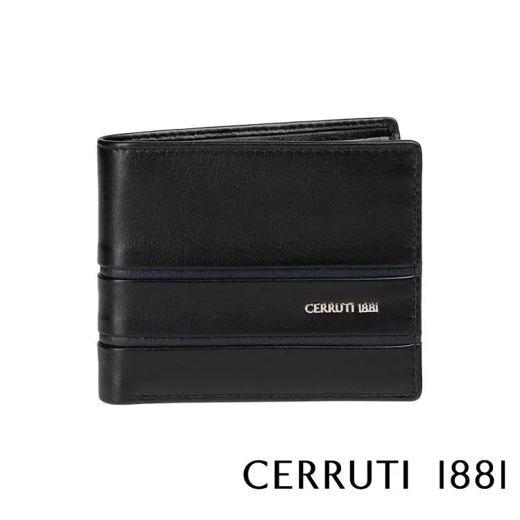 【Cerruti 1881】頂級義大利小牛皮6卡短夾 AM系列(黑色 CEPU05554M) 歷史價格詳細信息
