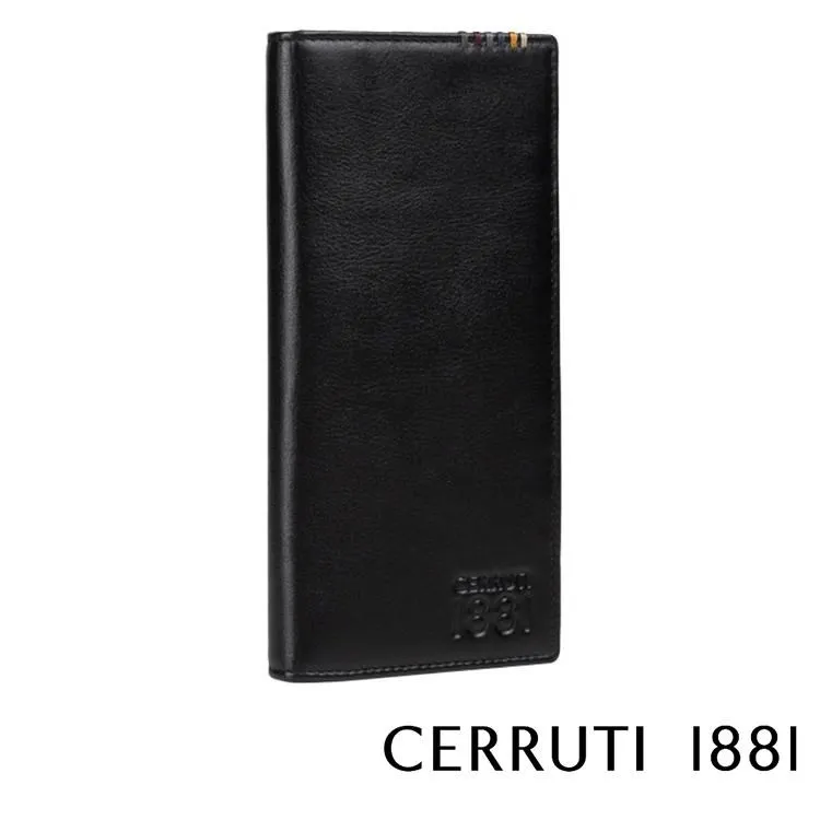 【Cerruti 1881】頂級義大利小牛皮12卡長夾 KLAUS系列(黑色 CEPU05541M) 歷史價格詳細信息