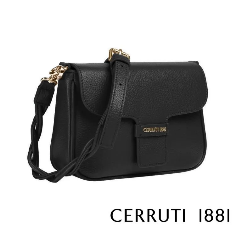 Cerruti 1881 頂級義大利小牛皮肩背包 CEBA05380M 限量2折 全新專櫃展示品(黑色 贈原廠送禮提袋) 歷史價格詳細信息