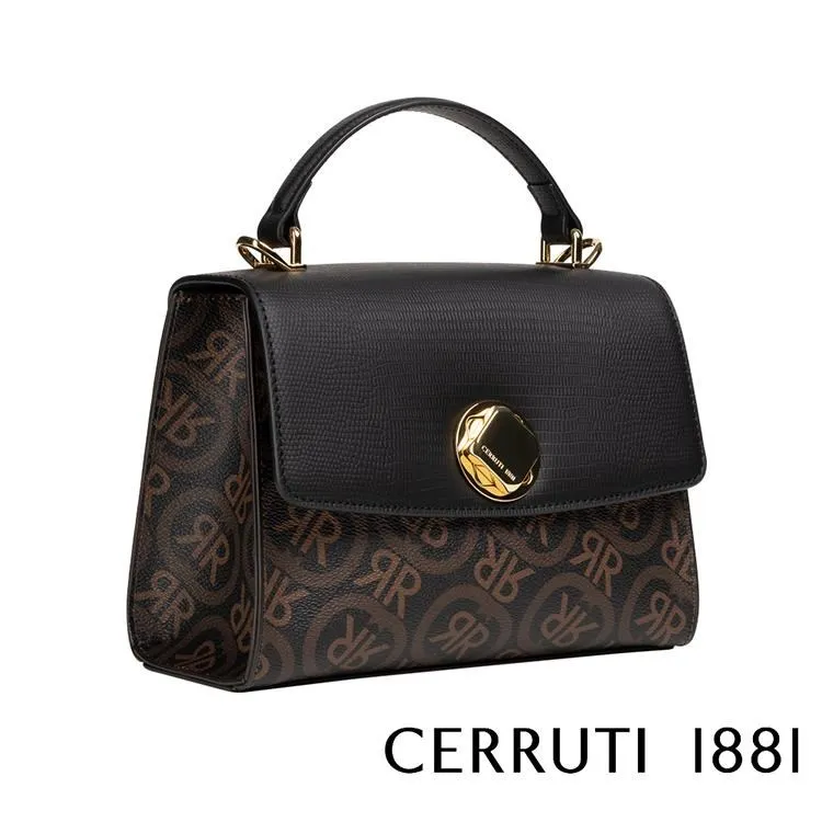 【Cerruti 1881】限量2折 頂級義大利皮革手提包 全新專櫃展示品(黑色 5787M) 歷史價格詳細信息