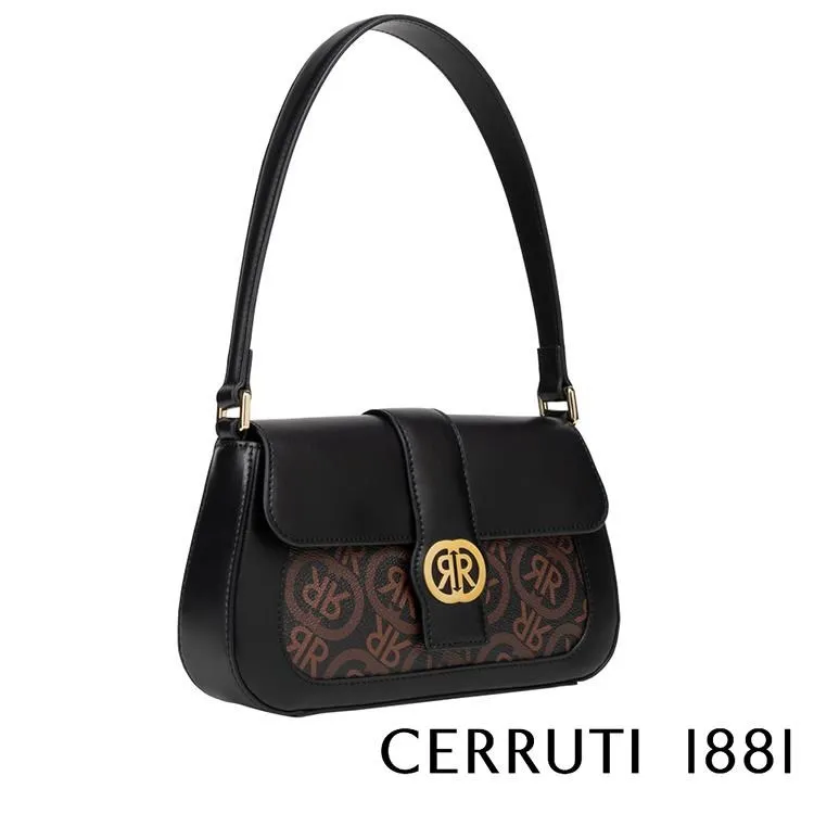 【Cerruti 1881】限量2折 頂級小牛皮肩背包斜背包 全新專櫃展示品(5479MBK) 歷史價格詳細信息