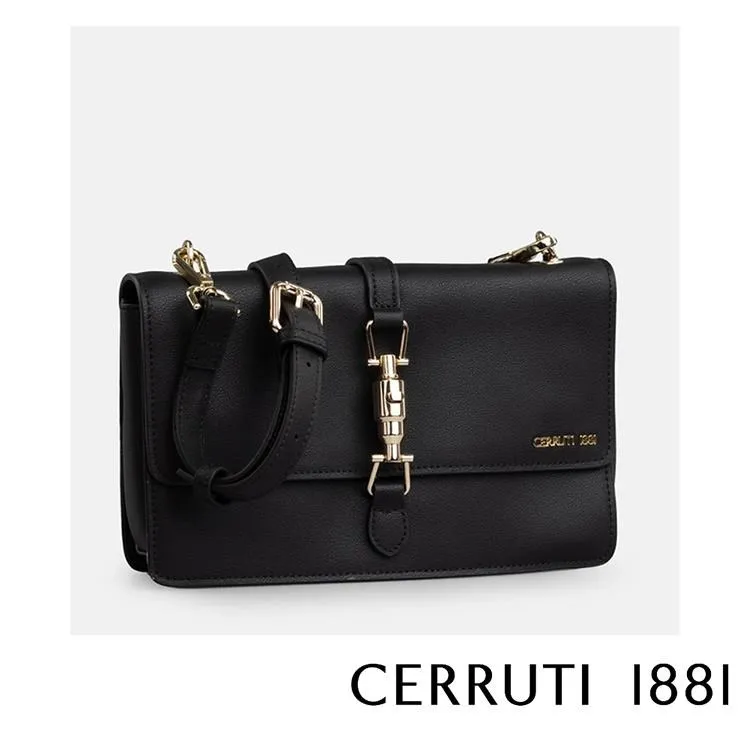 【Cerruti 1881】限量2折 頂級小牛皮肩背包斜背包 全新專櫃展示品(5479MBK) 歷史價格詳細信息