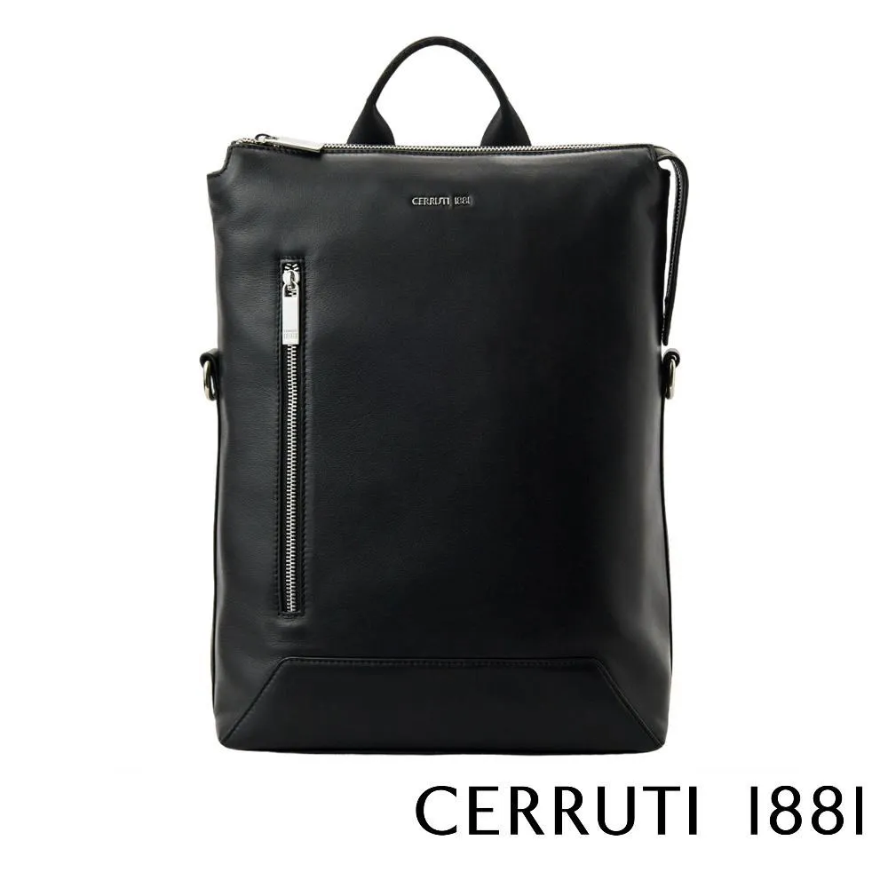 【Cerruti 1881】限量2折 義大利頂級後背包 全新專櫃展示品(黑色 6658N) 歷史價格詳細信息