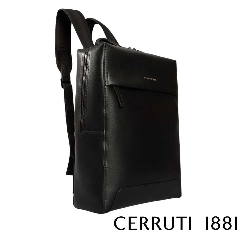 【CERRUTI 1881】義大利頂級小牛皮後背包 CEZA06273M 全新專櫃展示品(黑色) 歷史價格詳細信息