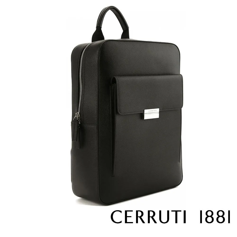 【CERRUTI 1881】義大利頂級小牛皮後背包 CEZA06273M 全新專櫃展示品(黑色) 歷史價格詳細信息