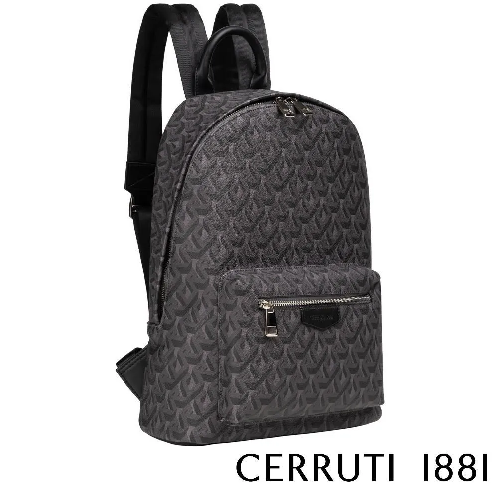 【Cerruti 1881】限量2折 義大利頂級後背包 全新專櫃展示品(黑色 6658N) 歷史價格詳細信息