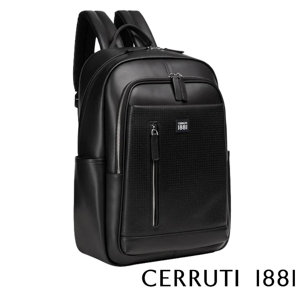 【CERRUTI 1881】義大利頂級小牛皮後背包 CEZA06273M 全新專櫃展示品(黑色) 歷史價格詳細信息