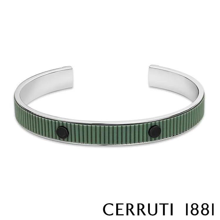 【Cerruti 1881】限量2折 經典不鏽鋼皮革手環 全新專櫃展示品(CB6202) 歷史價格詳細信息