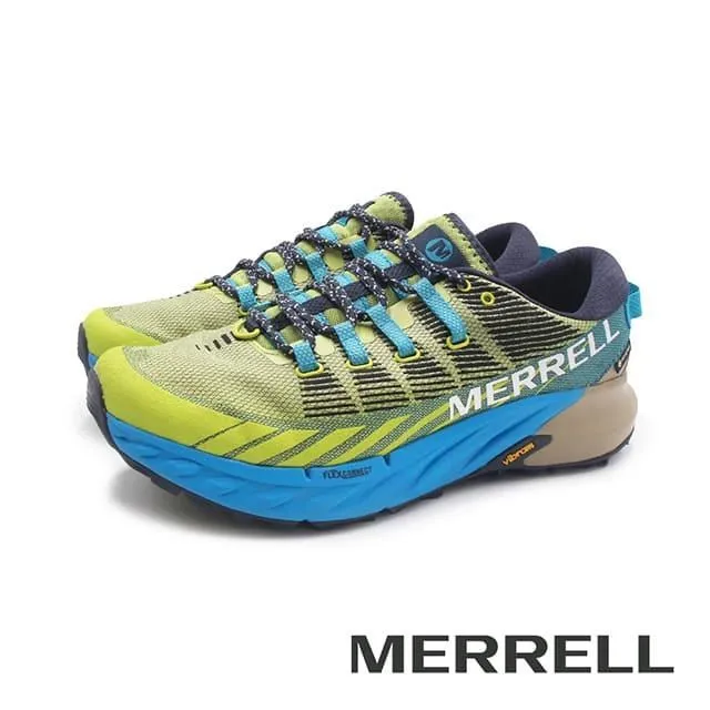 MERRELL(男)AGILITY PEAK 4 GTX戶外健身輕量型慢跑越野鞋 男鞋－藍紅 歷史價格詳細信息
