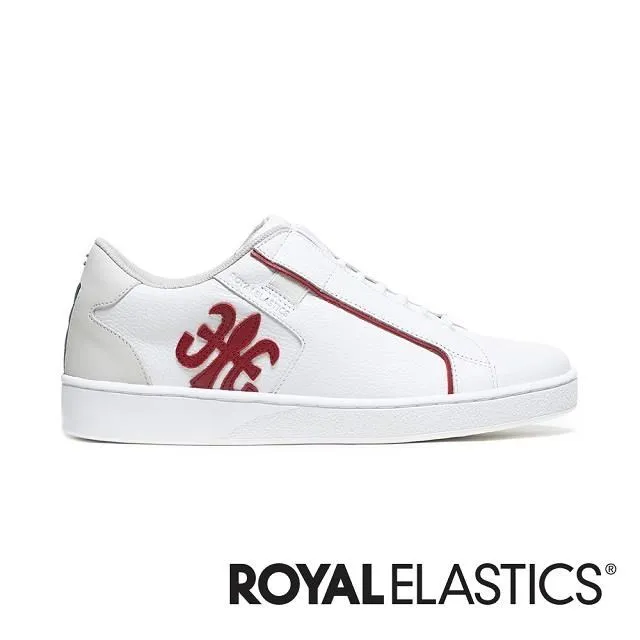 Royal Elastics 白/紅/藍 皮質 套入式 運動休閒鞋 男款 NO.B3078 【06522-015】 歷史價格詳細信息