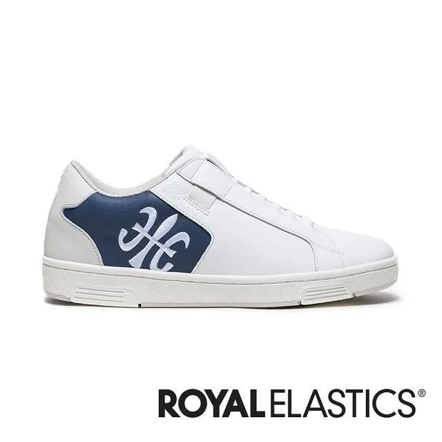 Royal Elastics Adelaide 休閒鞋 白 深藍 彈力帶 無鞋帶 皮革 男鞋【ACS】 02631050 歷史價格詳細信息